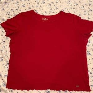 Red tee, size L
